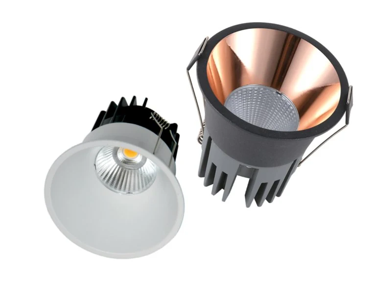 Anti-Glare Recessed COB Downlight — SOLID indoor LED lighting