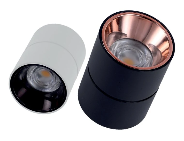 Unique-Shape Surface Cylinder — SOLID indoor LED lighting