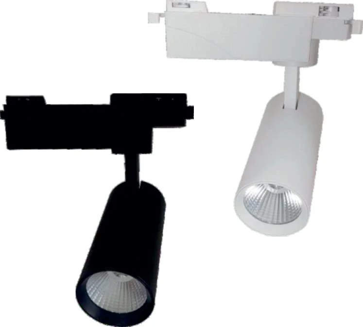 SOLID High-Power Track Light — 25W/35W/50W for large retail and hospitality